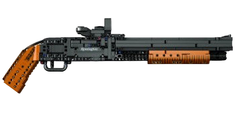 Caliber Building Blocks Shot Gun, Toy Kit