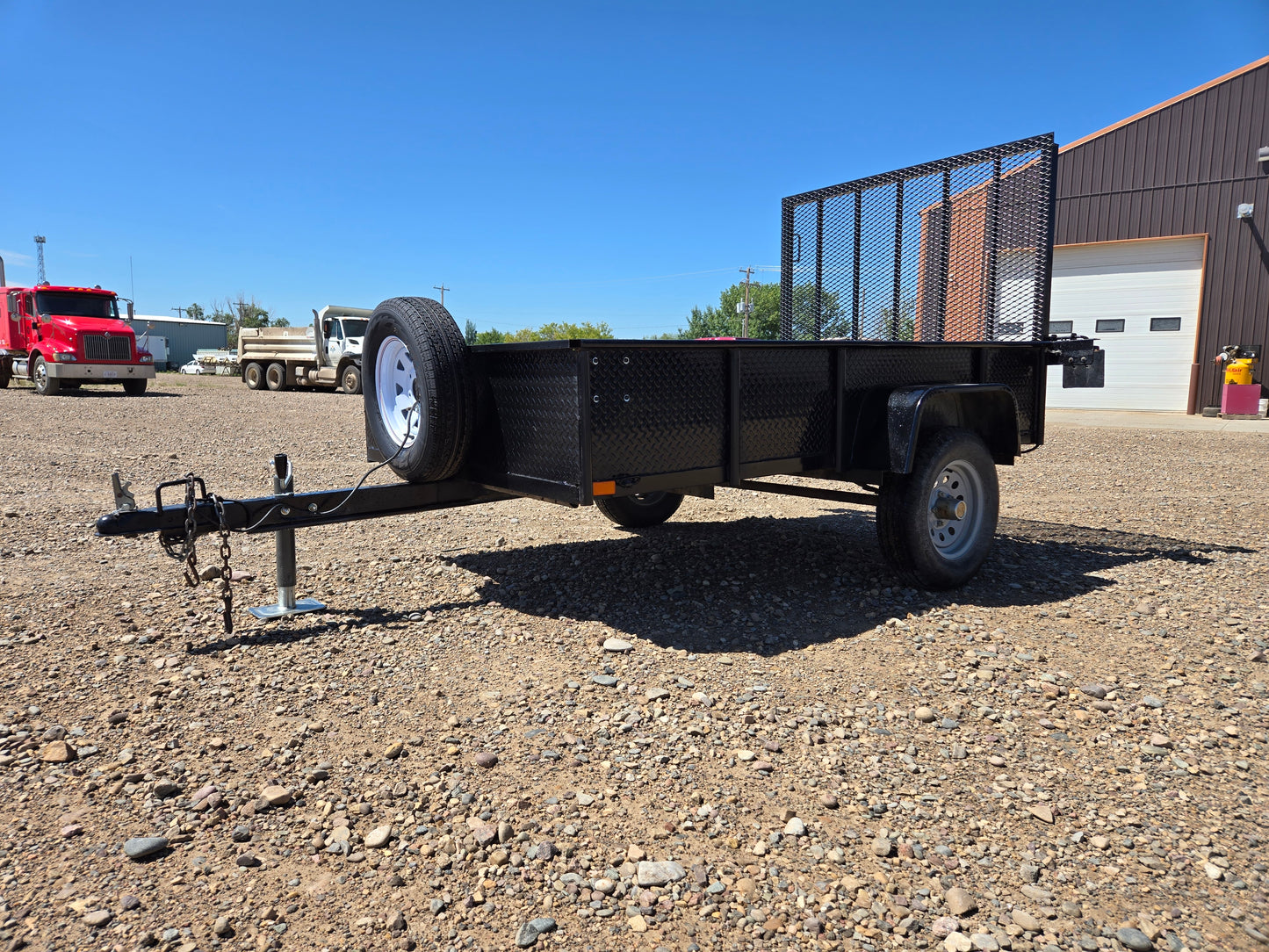 5'x8' Utility Trailer w/Ramp Gate