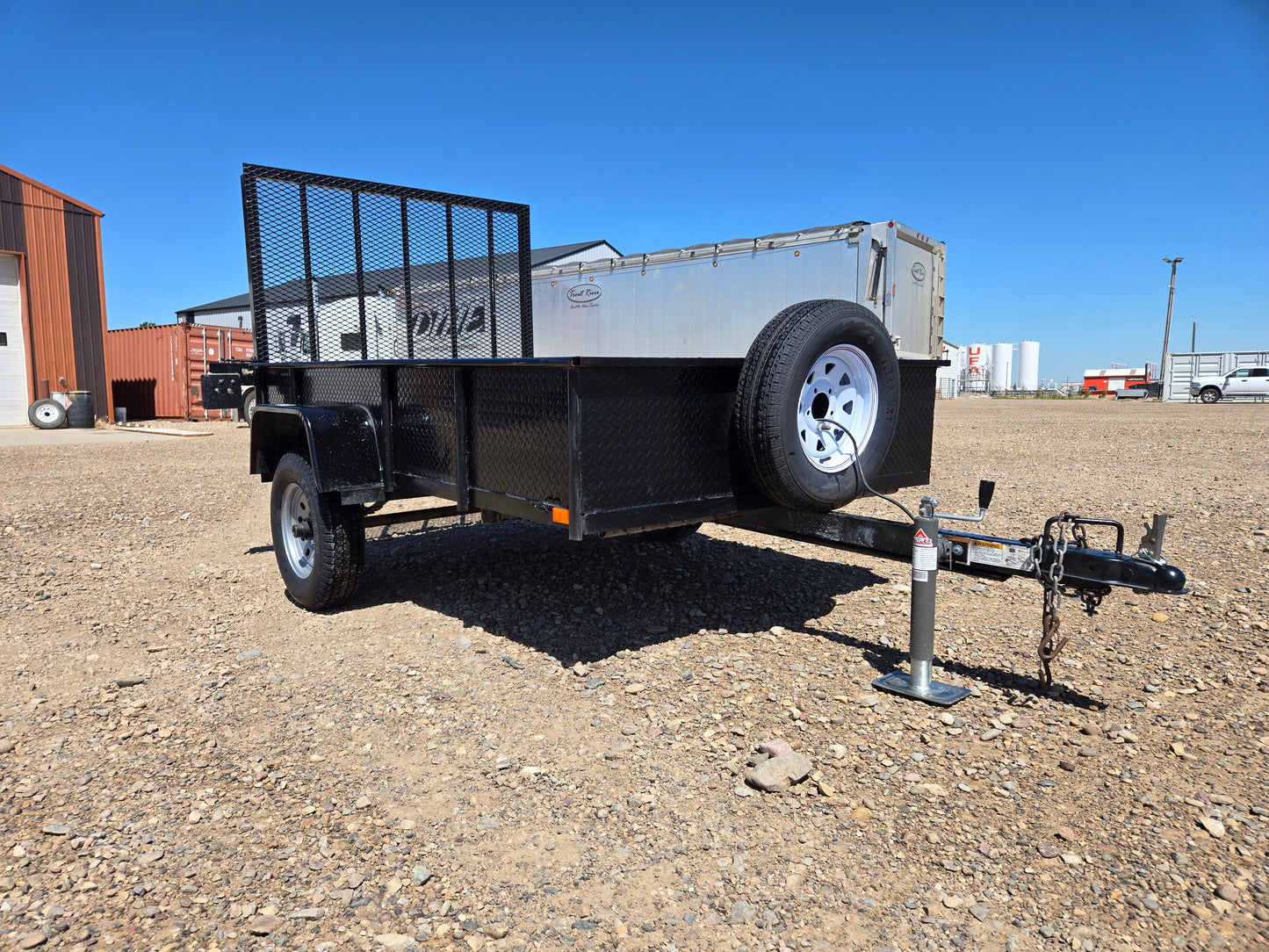 5'x8' Utility Trailer w/Ramp Gate