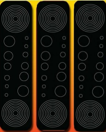 Circles and Dots Lens Stickers