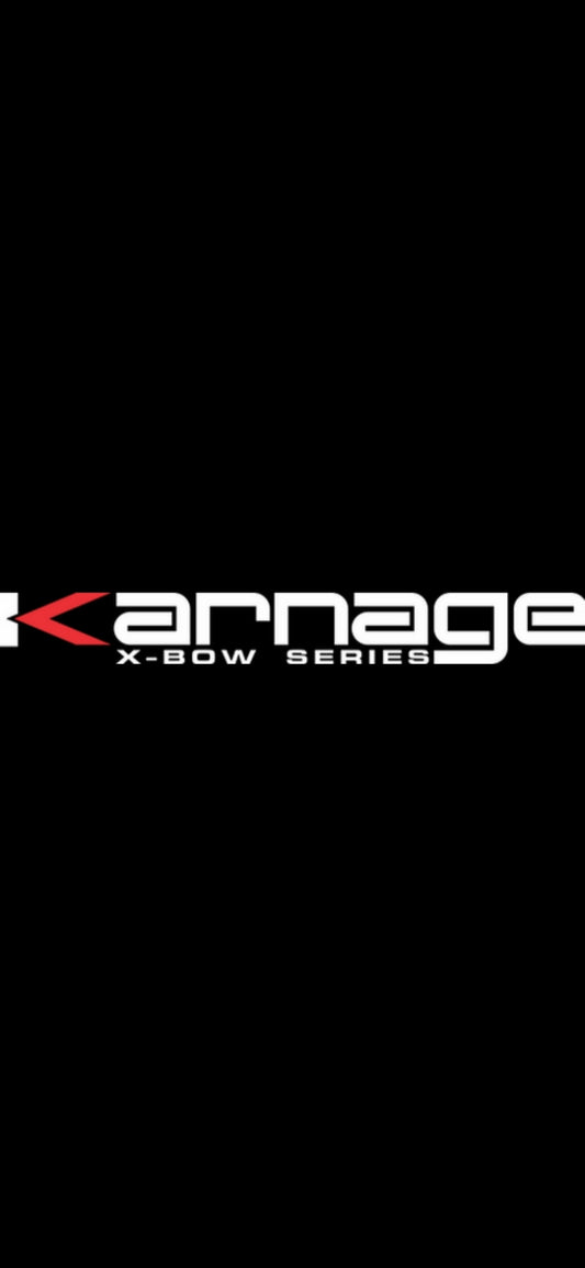 Karnage X-Bow Bolts (6 pack Vaned)