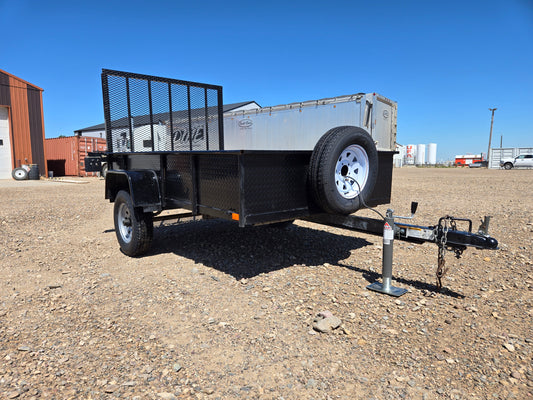 5'x8' Utility Trailer w/Ramp Gate