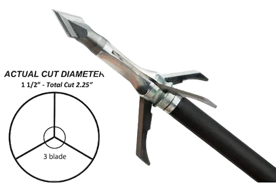 RazorCut Crossbow 1-1/2"