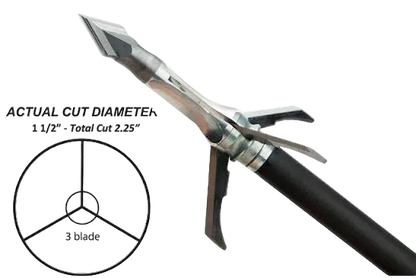 RazorCut Crossbow 1-1/2"